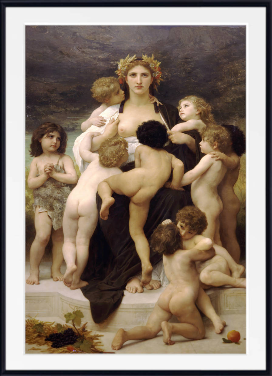 Alma Parens, William-Adolphe Bouguereau Fine Art Print