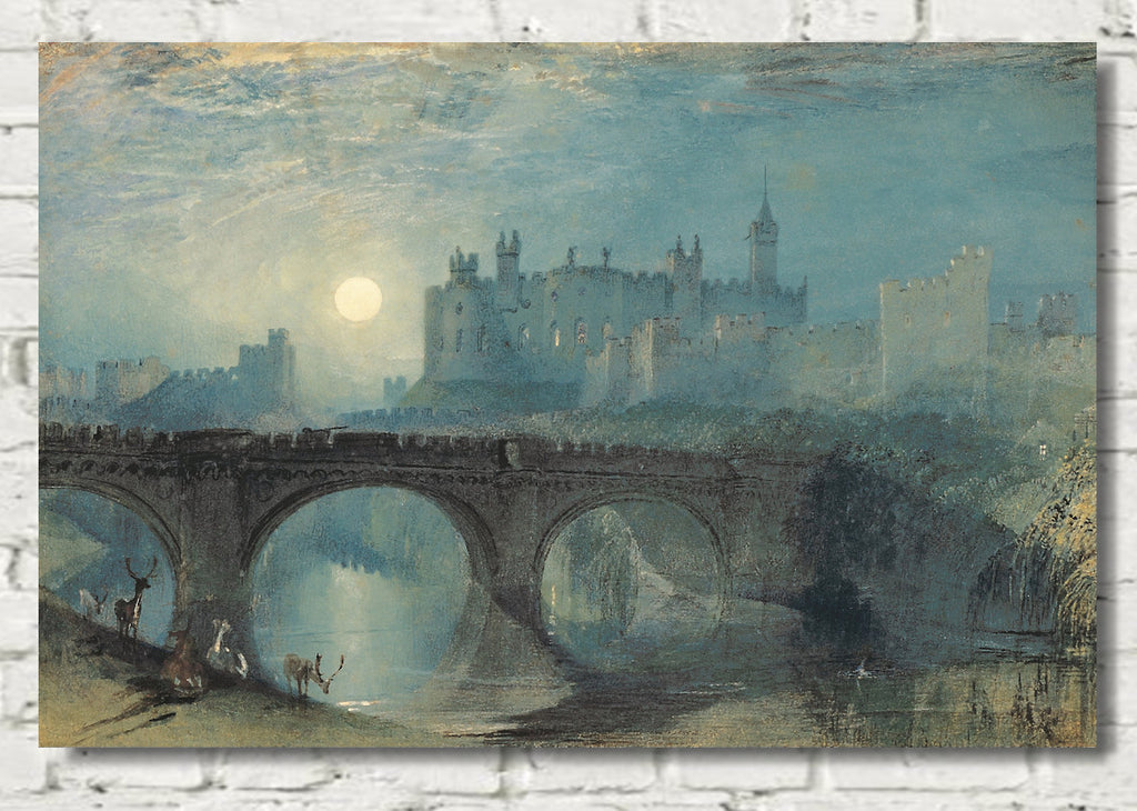 Alnwick Castle (1829) by Joseph Mallord William Turner