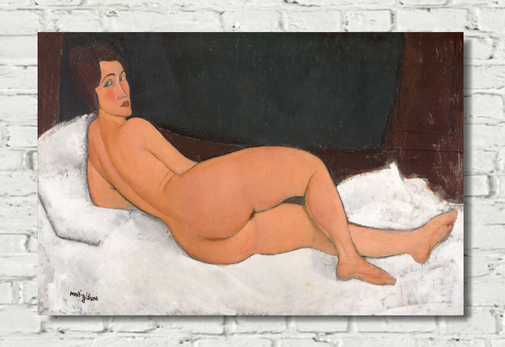Amedeo Modigliani, Nu couché (sur le côté gauche)
