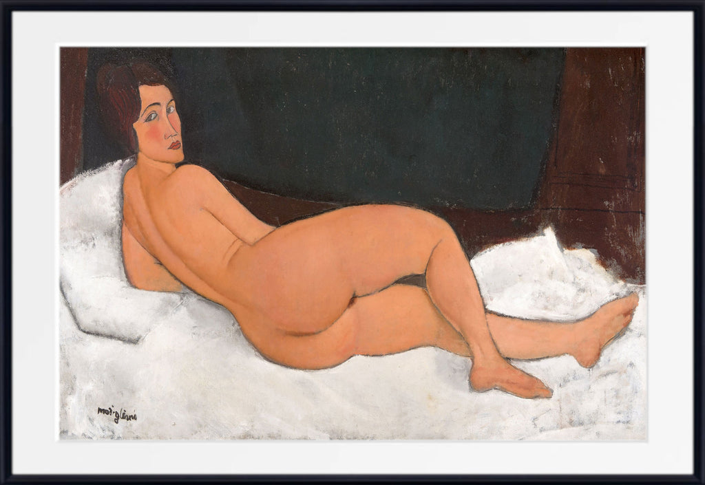 Amedeo Modigliani, Nu couché (sur le côté gauche)