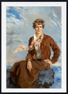 Howard Chandler Christy Print of Amelia Earhart Portrait