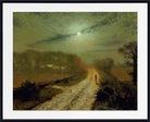 John Atkinson Grimshaw Print: A moonlit landscape