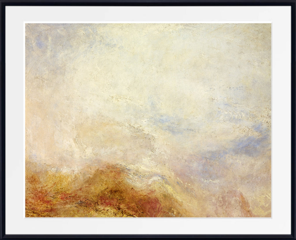 A mountain scene, Val d’Aosta, J.M.W. Turner
