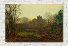 John Atkinson Grimshaw Print: An October Afterglow (1871)