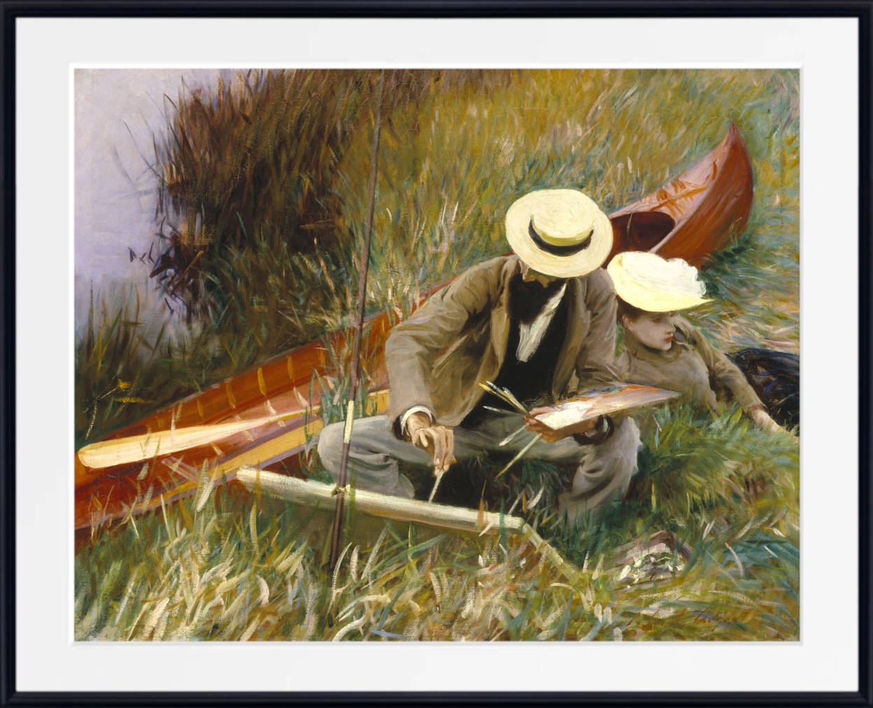 John Singer Sargent Fine Art Print, Out of Doors Study