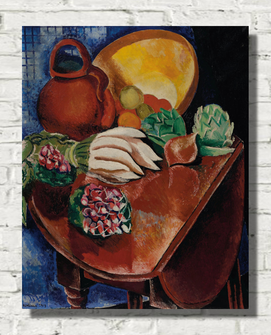 Pineapple and Pitcher (1919) by Moise Kisling