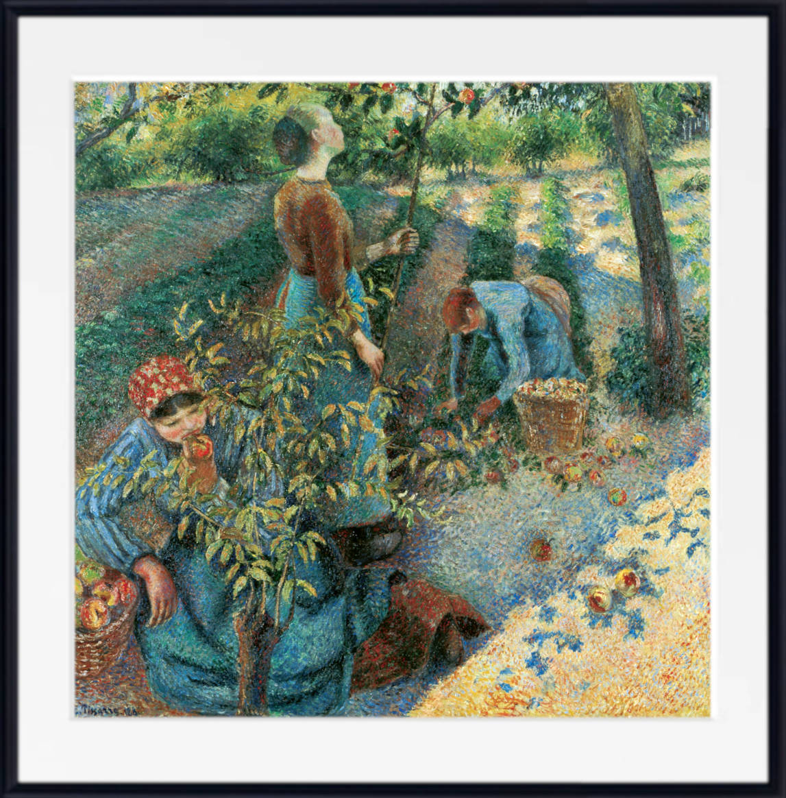 Camille Pissarro Print, Apple Picking