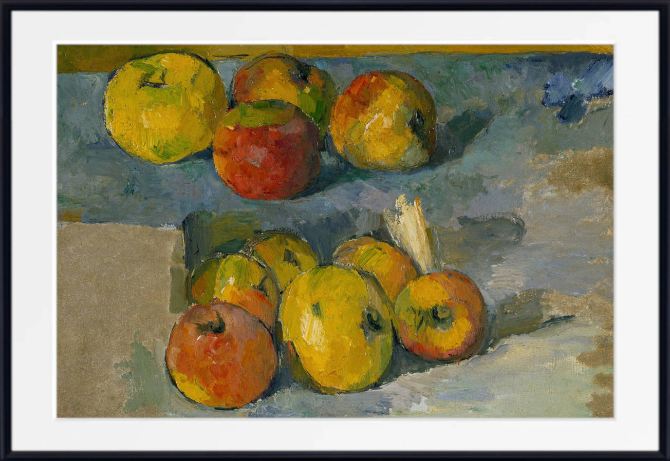 Paul Cézanne Post-Impressionist Print, Apples (1878–79)