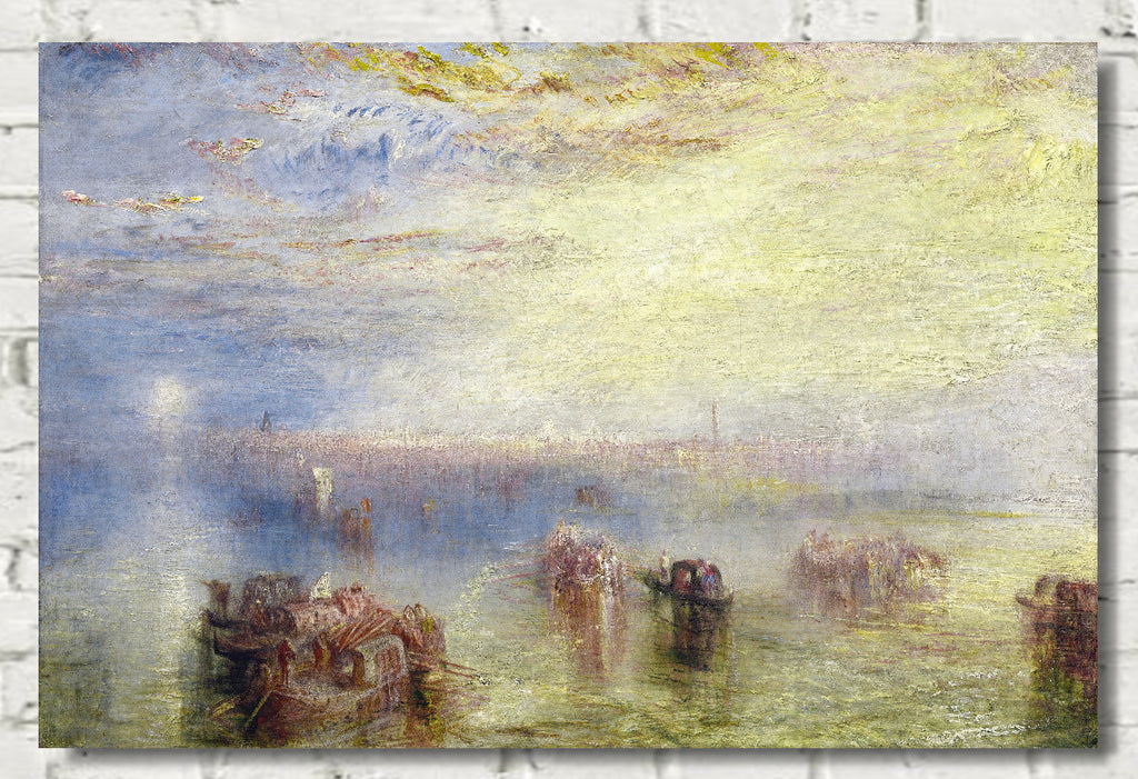 Approach to Venice (1844) by William Turner