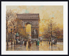 Eugène Galien-Laloue Print : Paris, Arc de Triomphe in the Fall