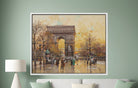 Eugène Galien-Laloue Print : Paris, Arc de Triomphe in the Fall