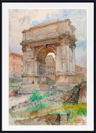 Cass Gilbert Print, Arch of Titus, Rome (1933)