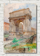 Cass Gilbert Print, Arch of Titus, Rome (1933)