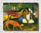 Paul Gauguin Print : Arearea (Joyfulness) (1892)