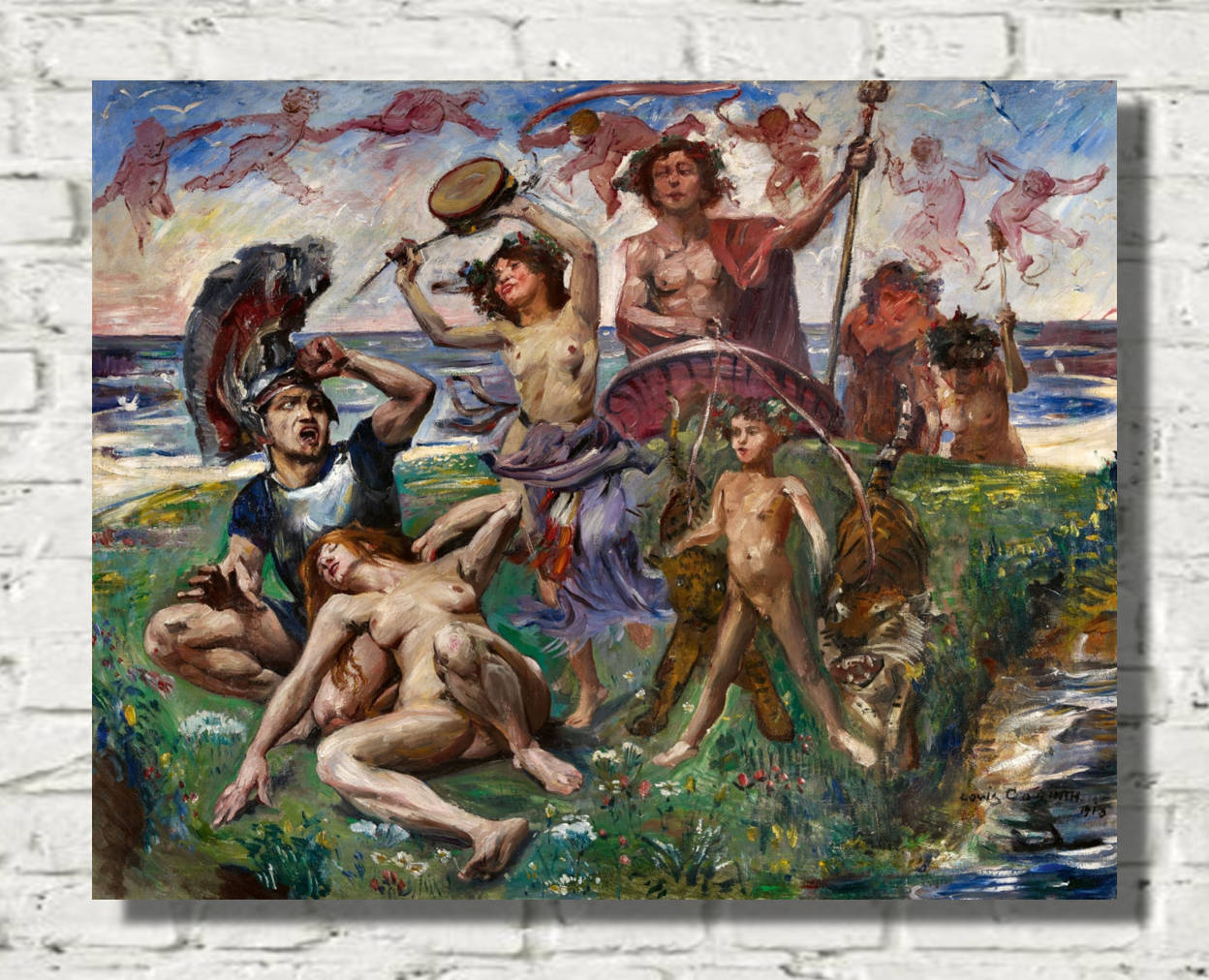 Lovis Corinth Print, Ariadne on Naxos