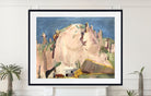 armenian landscape framed print 