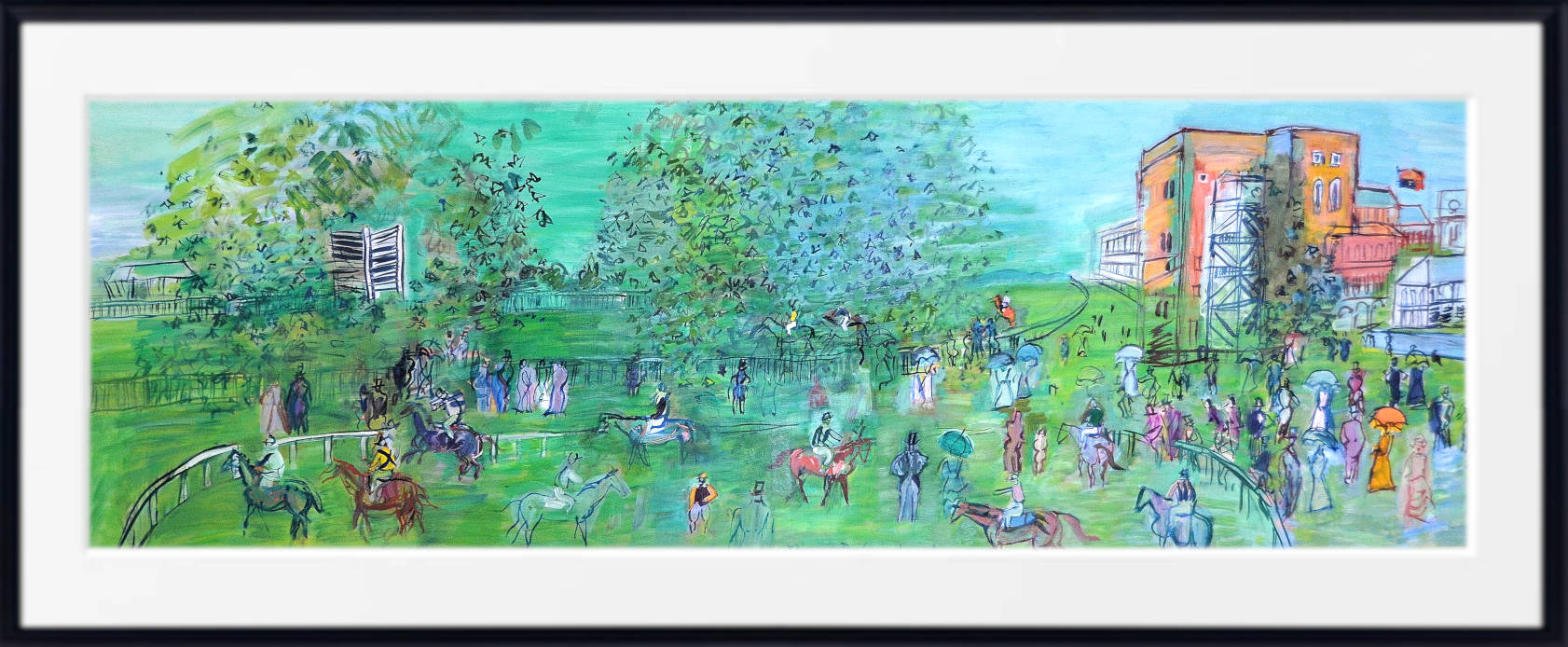 Raoul Dufy Print, Ascot