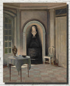 Peter Ilsted Fine Art Print, A sunlit interior