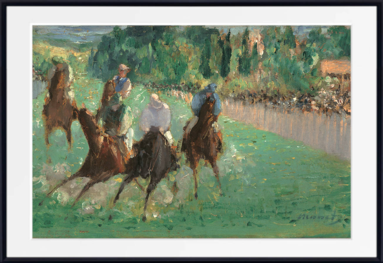 Édouard Manet  Print : At the Races