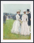 Frederick Childe Hassam Print : At the Grand Prix de Paris (1887)