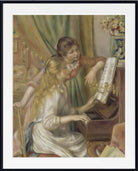 Young Girls at the Piano Renoir, Impressionist Fine Art Print