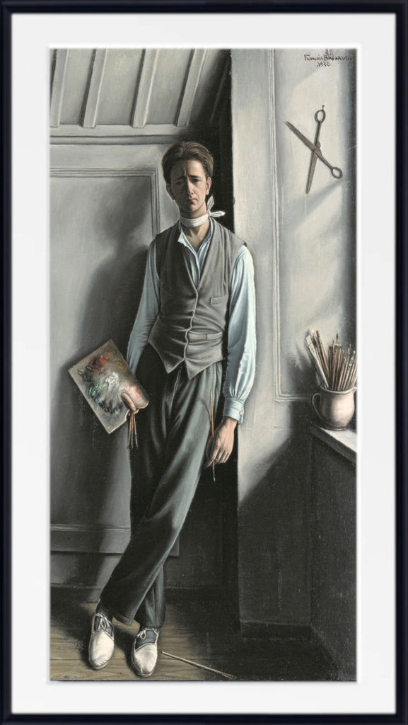 Self-portrait (the madman, the François), 1930 by Francois Barraud