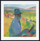 Henri Martin Print, Self-portrait at La Bastide-du-Vert (1905)