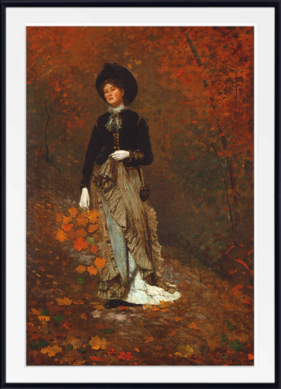 Winslow Homer Fine Art Print :  Autumn