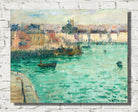 Gustave Loiseau Print, Avant Port De Dieppe - Port of Dieppe (1928)