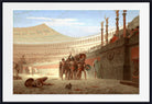 Jean-Léon Gérôme Fine Art Print : Hail Caesar! They who are about to die salute you
