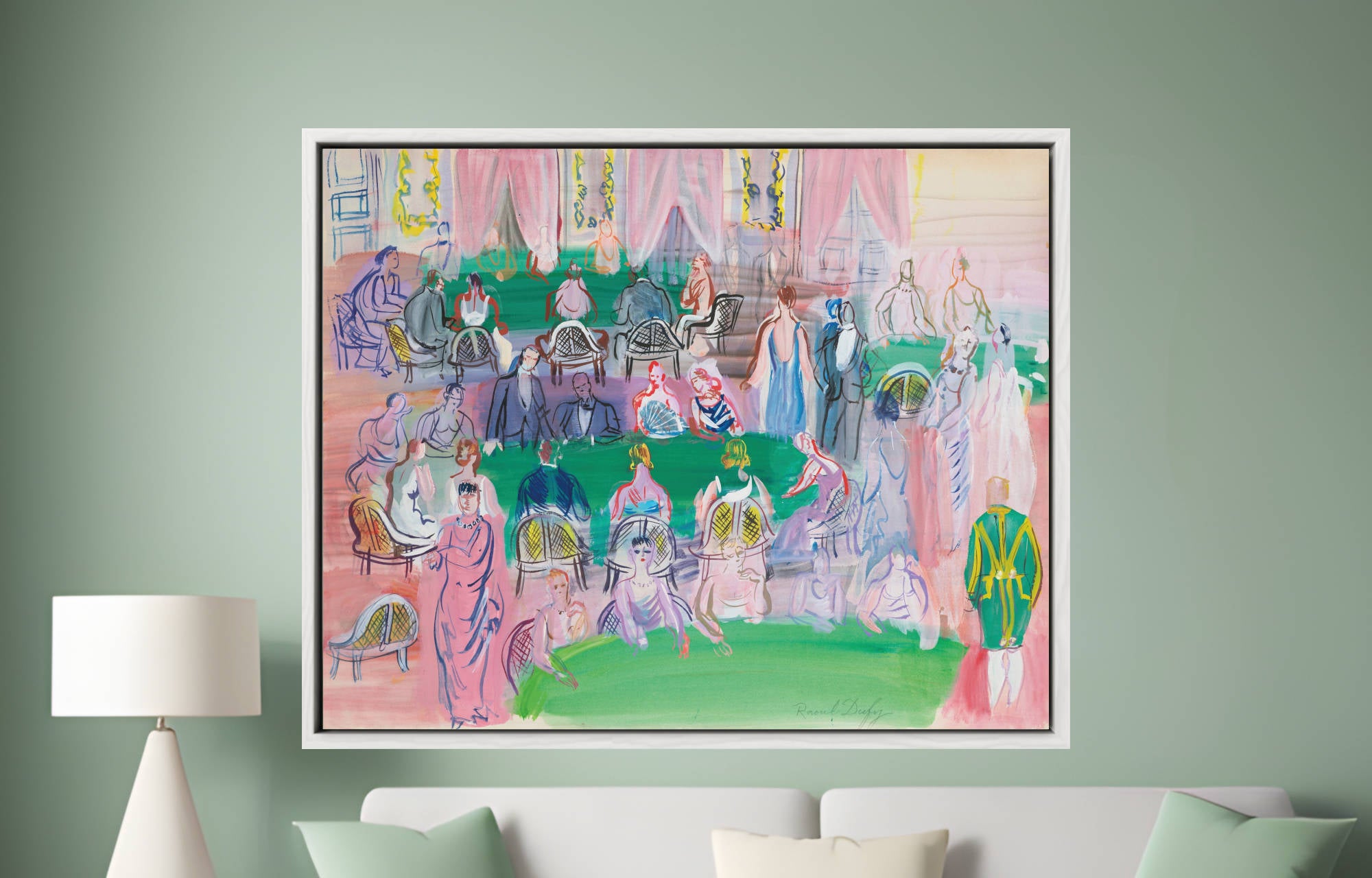 Raoul Dufy – Baccarat (1925) Fine Art Prints & Canvas Panels