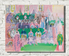 Raoul Dufy – Baccarat (1925) Fine Art Prints & Canvas Panels