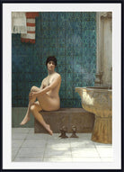 Jean-Léon Gérôme Print, Bather at the Bush Pool