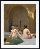 Jean-Léon Gérôme Fine Art Print : Bathers (1884)