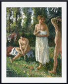 Camille Pissarro Print, Bathers (1895)