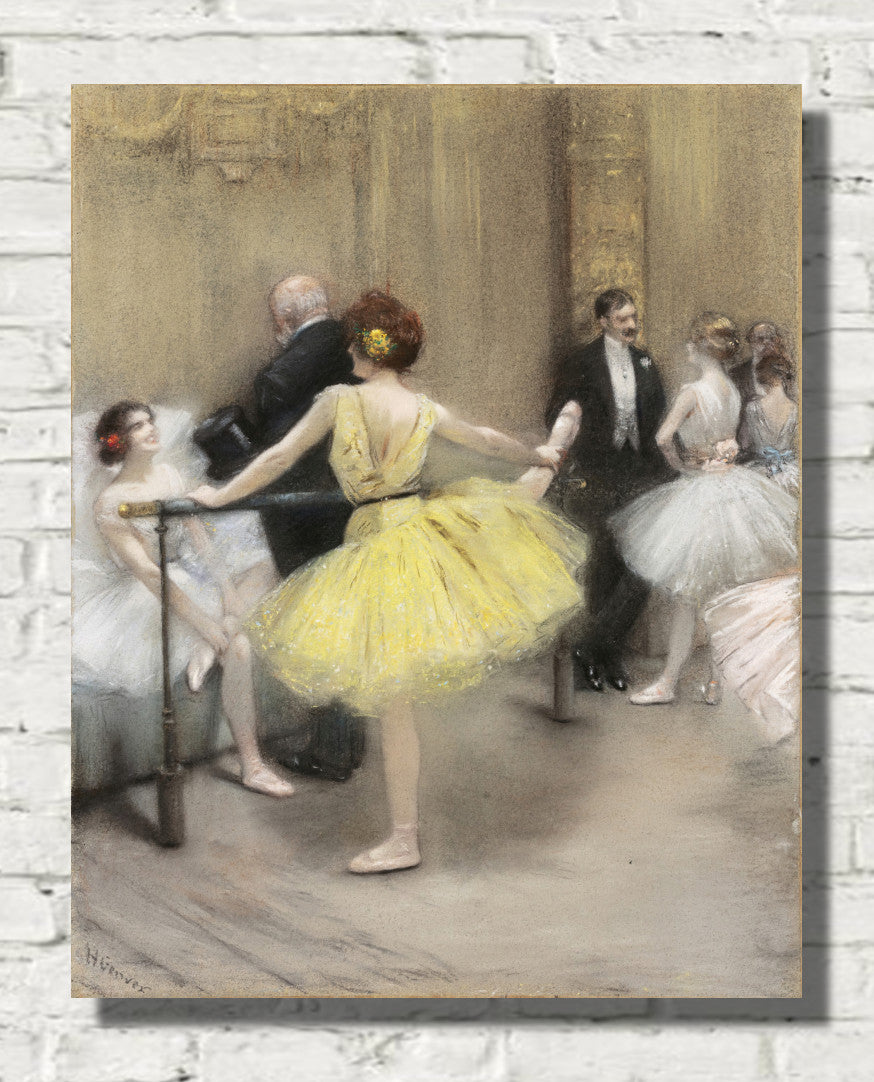 Henri Gervex Print, Ballerinas