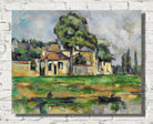 Paul Cézanne Print, Banks of the Marne (circa 1888)