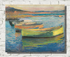 Henri Martin Print, Boats around Collioure (circa 1910)