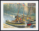 Henri Martin Print, Boats in Collioure (14th July)