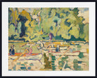 Boats in the Bois de Boulogne (1938) by Louis Valtat