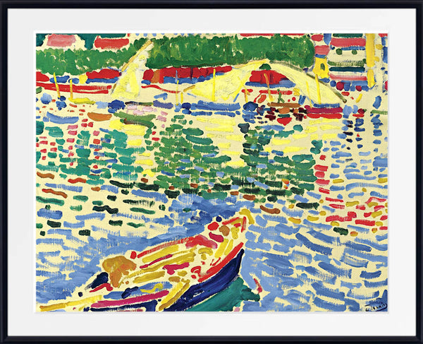 André Derain – Barques au port de Collioure Prints & Canvas Panels