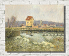 Gustave Loiseau Print, Dam at Pontoise, (1906)