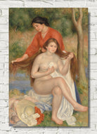 Renoir Print, Bather and Maid (La Toilette de la baigneuse) (1900)