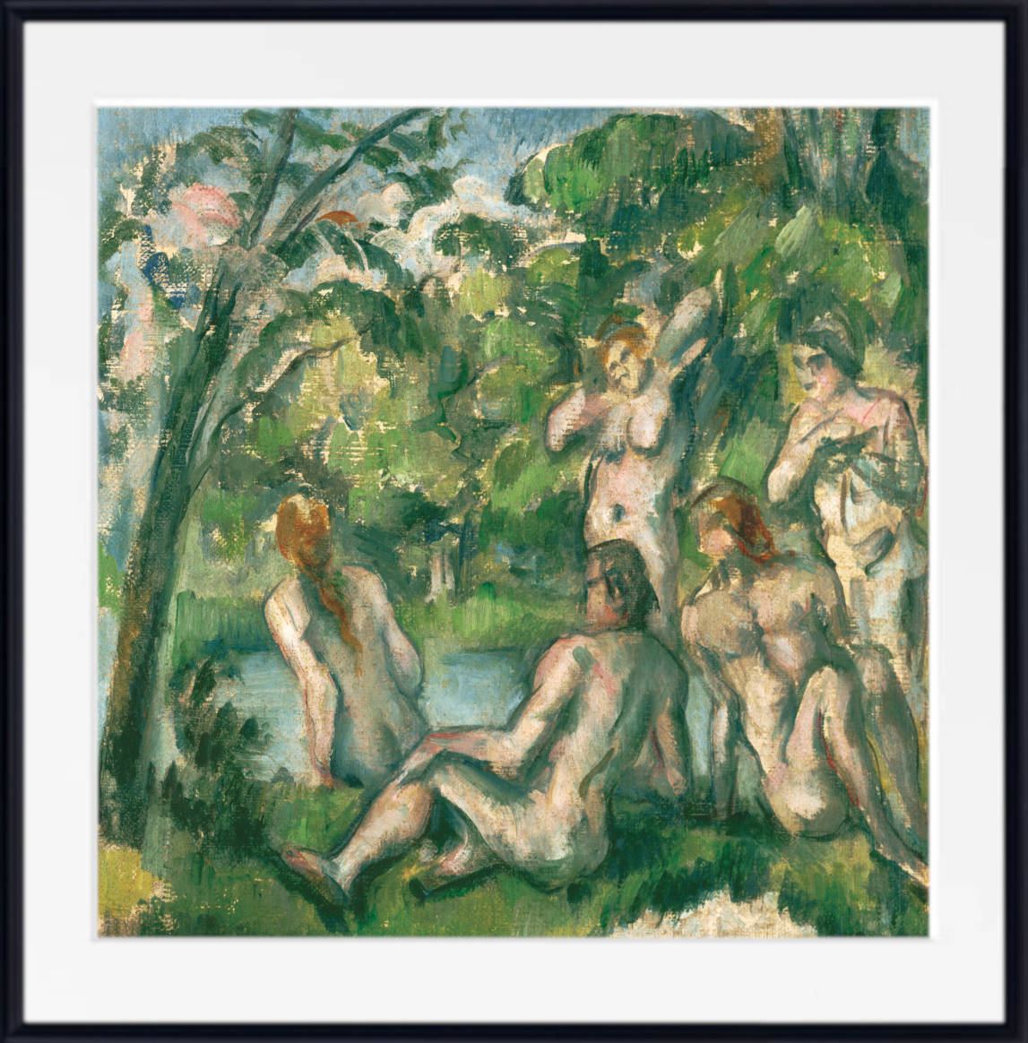 Paul Cézanne Print, Bathers 2