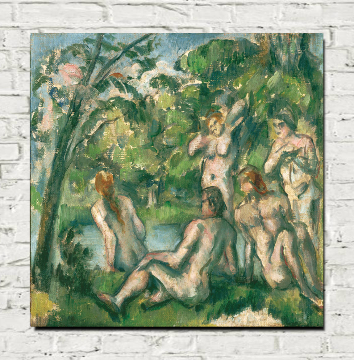 Paul Cézanne Print, Bathers 2