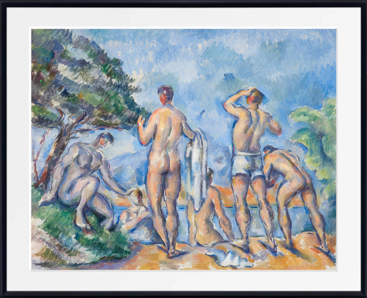 Paul Cézanne Print, Bathers (1890–92)