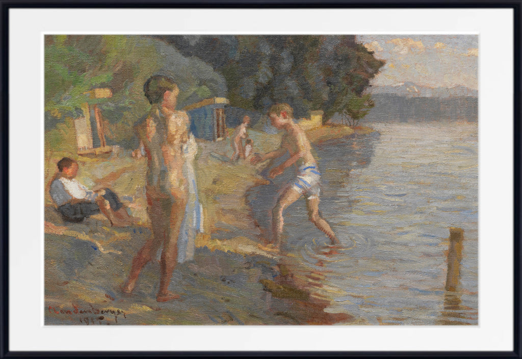 Bathing Boys (1915) by Christian Landenberger