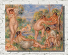 Renoir Print, Bathing Group (1916)