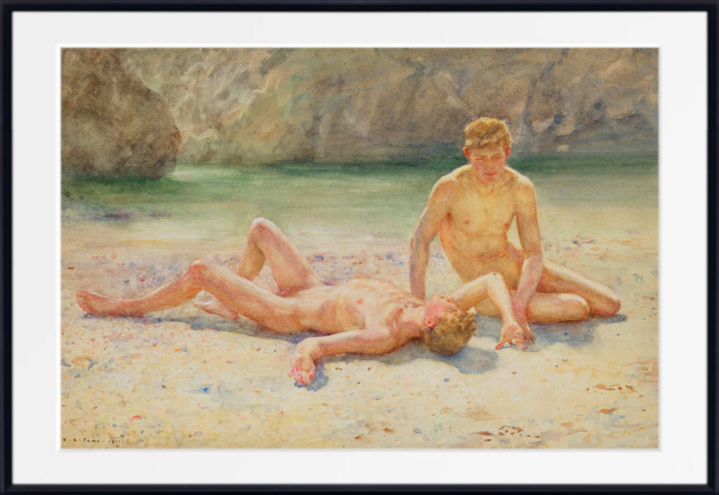 Bathing Group (Noonday Heat) (1911), Henry Scott Tuke
