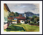 Otto Geigenberger Print,  Bavarian village